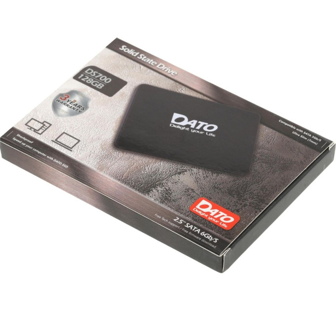 Dato Накопичувач SSD  128GB Dato DS700 2.5" SATAIII TLC (DS700SSD-128GB)
