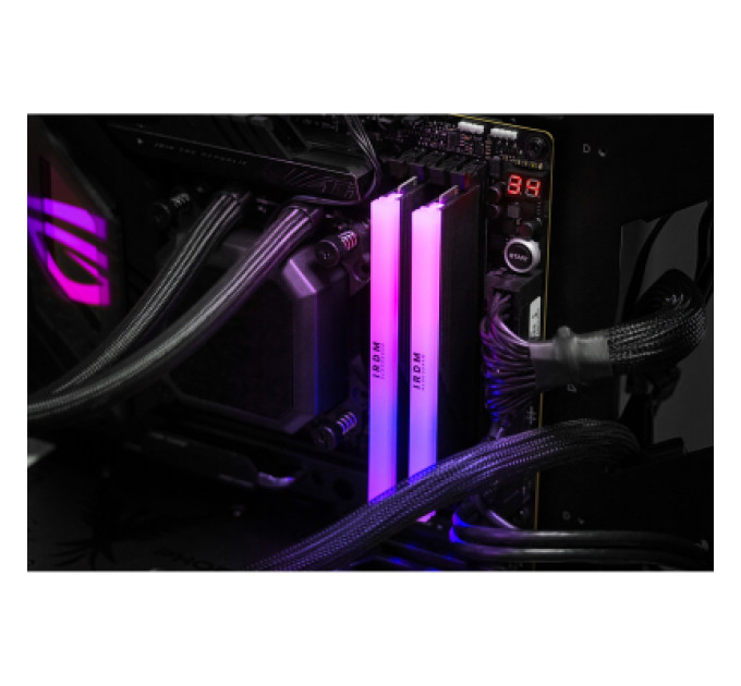 Goodram Модуль пам'яті для комп'ютера DDR5 32GB (2x16GB) 6000 MHz IRDM RGB Black Goodram (IRG-60D5L30S/32GDC)
