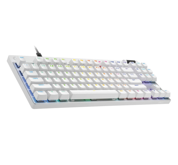 Клавiатура Logitech G PRO X TKL Rapid White (920-013242)