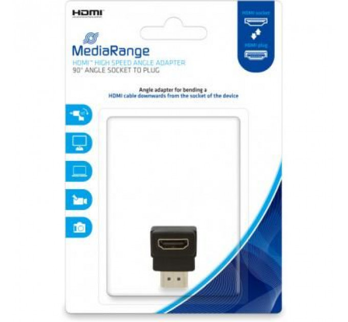 Перехідник HDMI 2.0 90° Mediarange (MRCS166)