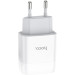 HOCO Зарядний пристрій HOCO C72A Glorious USB 10.5W White (6931474712899)