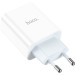 HOCO Зарядний пристрій HOCO C97A 1xUSB-C PD20W + 1xUSB QC3.0 White (6931474766076)