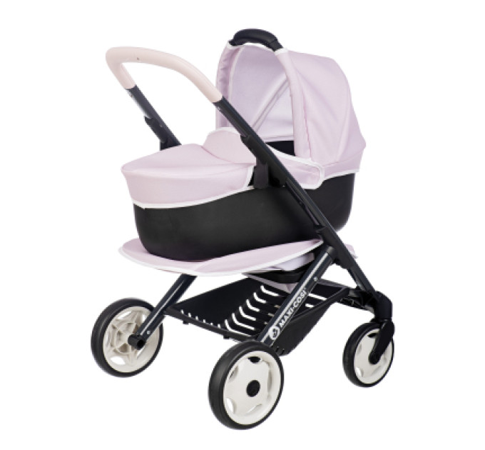 Коляска для ляльок Smoby Maxi-Cosi 3 в 1. Рожева перлина зі знімною люлькою, 55 x 39 x 64 см, 3+ (7600253121)