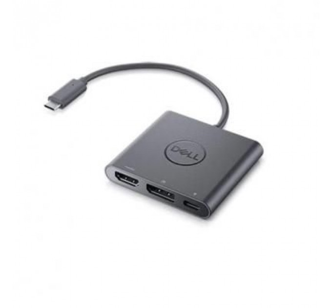 Перехідник USB-C to HDMI/DisplayPort with Power Delivery Dell (470-AEGY)