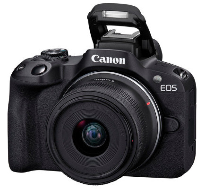 Canon Цифровий фотоапарат Canon EOS R50 + RF-S 18-45 IS STM Black Creator Kit (5811C036)