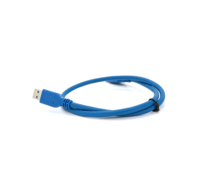 Дата кабель USB 3.0 AM/AM 0.6m Blue Voltronic (YT-3.0AM+AM-0.6)
