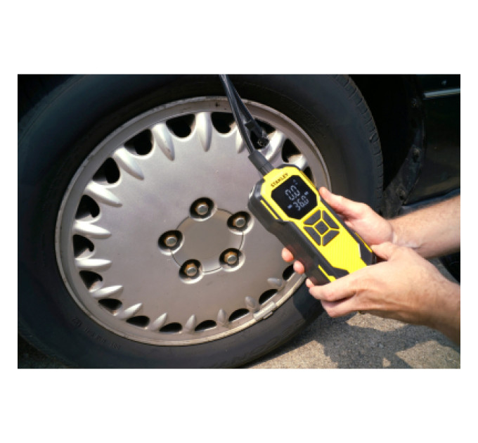 Автомобільний компресор Stanley 2in1, 10 Бар, 14,2 л/хв., powerbank 6000 mAh (SXIF0101)