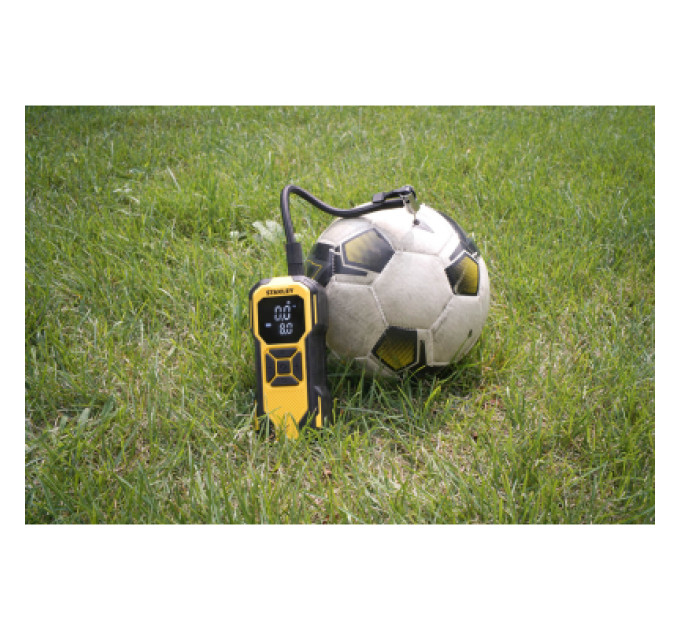 Автомобільний компресор Stanley 2in1, 10 Бар, 14,2 л/хв., powerbank 6000 mAh (SXIF0101)