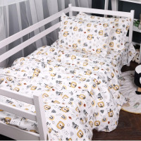 Постільна білизна MirSon 014 Lion Фланель 200x220 Євро (2200009655098)