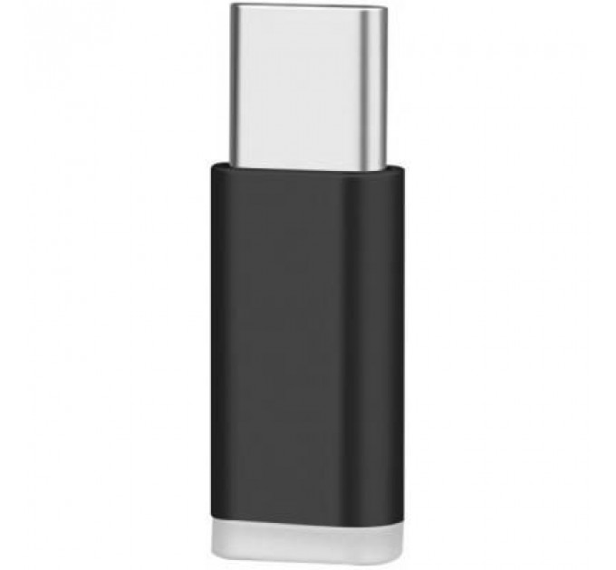 Перехідник Micro USB to Type-C black XoKo (XK-AC010-BK)