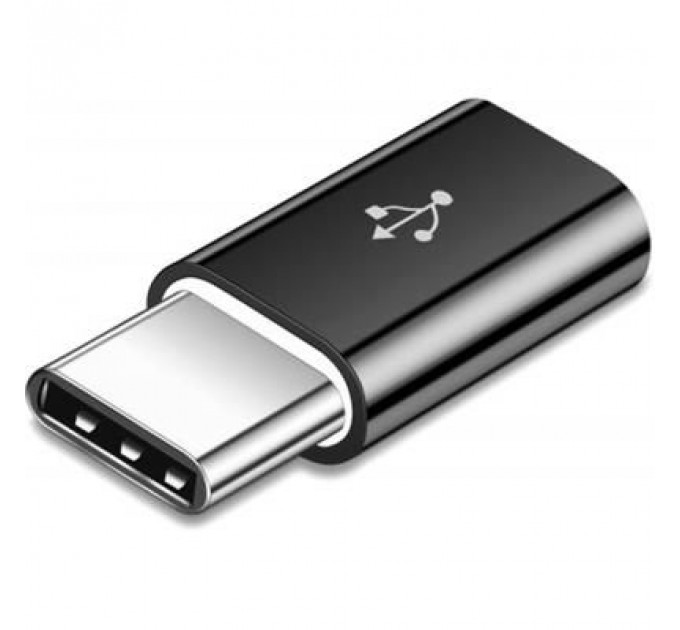 Перехідник Micro USB to Type-C black XoKo (XK-AC014-BK)