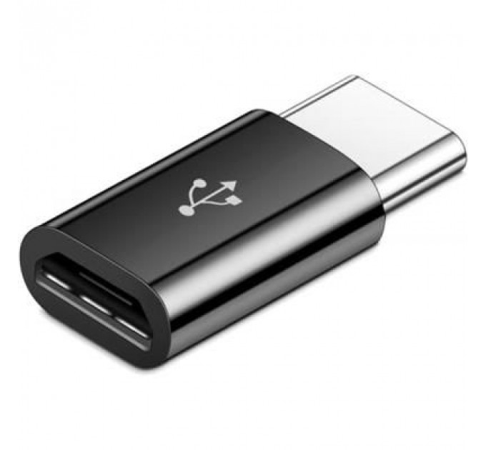 Перехідник Micro USB to Type-C black XoKo (XK-AC014-BK)