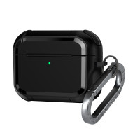 Чохол для навушників Armorstandart Panzer для Apple Airpods Pro 3 Black (ARM88286)