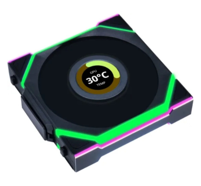 Lian Li Кулер до корпусу Lian Li Uni Fan SL WIRELESS 120-3 REVERSE BLAD (G99.12RSL1W3B.00)