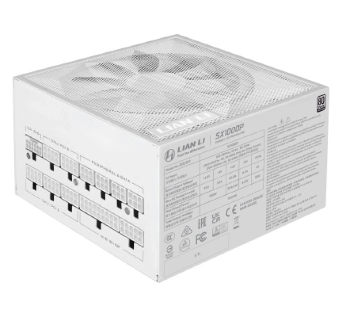 Lian Li Блок живлення Lian Li 1000W SX1000P White (G9P.SX1000P.W000.EU)