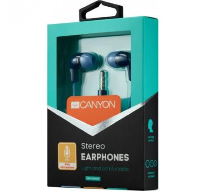 Навушники Canyon Blue (CNS-CEPM02BL)