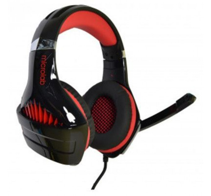 Навушники Microlab G6 Black-Red (G6_b+r)