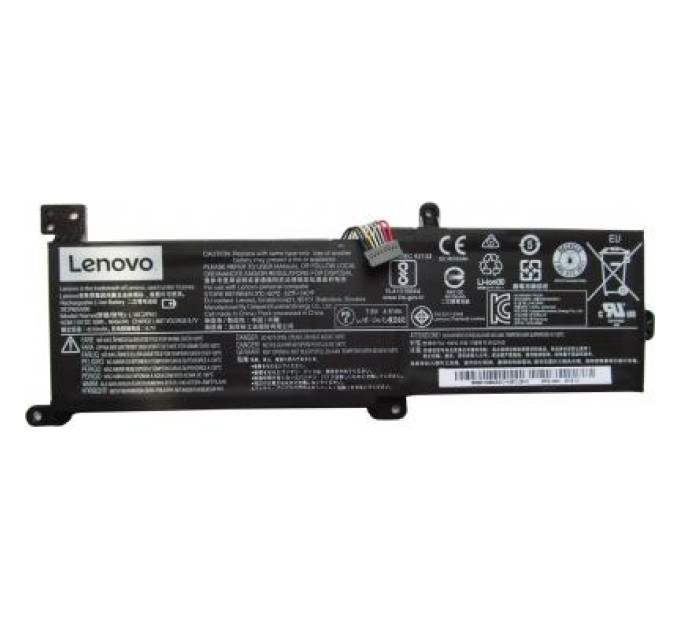 Акумулятор до ноутбука Lenovo IdeaPad 320-15 L16C2PB1, 4645mAh (35Wh), 2cell, 7.6V, Li-ion (A47412)
