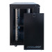 GEAR Шафа настінна GEAR 15U 19" 600x600x750 мм, + полка 19", black (GWMSN-15U-600-600)