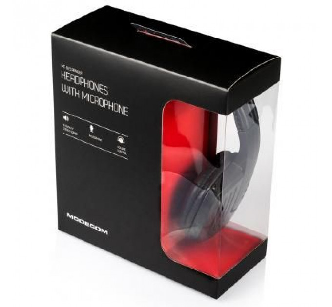 Навушники Modecom MC-823 Ranger Black-Red (S-MC-823-RANGER)