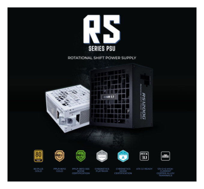 Lian Li Блок живлення Lian Li 1200W RS Gold (G9P.RS1200G.BH00.EU)