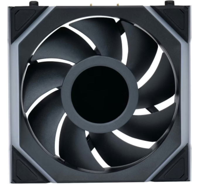 Lian Li Кулер до корпусу Lian Li UNI Fan SL WIRELESS LCD 120-1, Black (G99.12SLLCD1W1B.00)