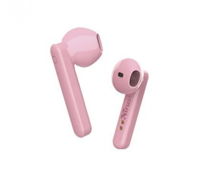 Навушники Trust Primo Touch True Wireless Mic Pink (23782)