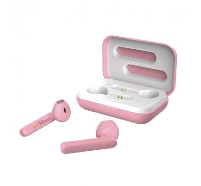 Навушники Trust Primo Touch True Wireless Mic Pink (23782)