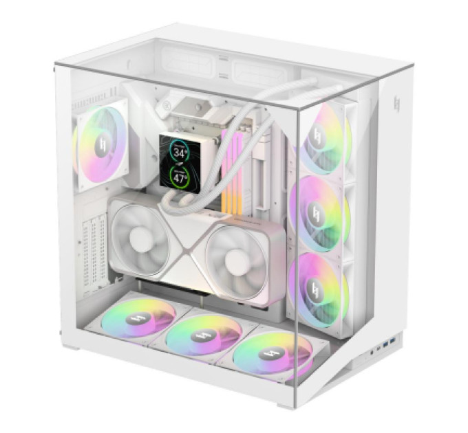 Gamemax Корпус для ПК Gamemax NEX C56 VC WH