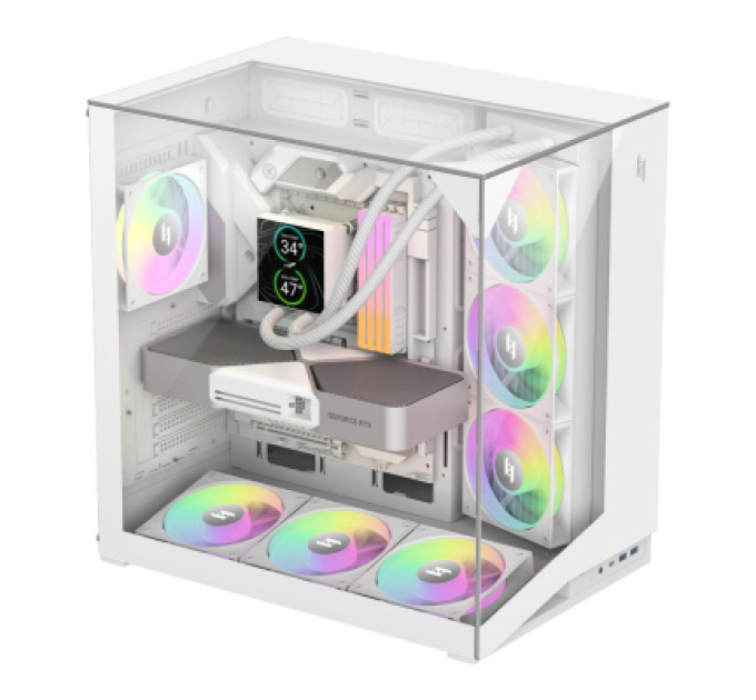 Gamemax Корпус для ПК Gamemax NEX C56 VC WH