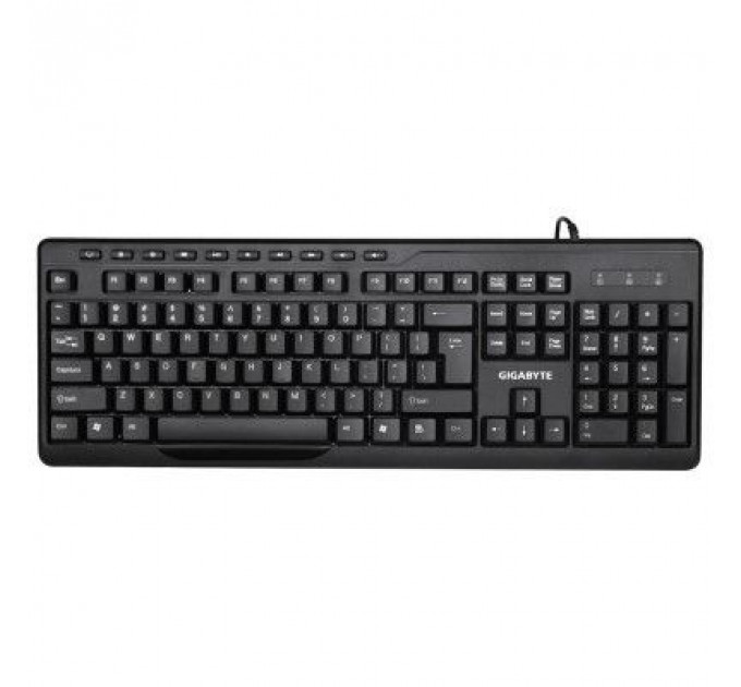 Комплект GIGABYTE GK-KM6300 USB UKR Black (GK-KM6300)