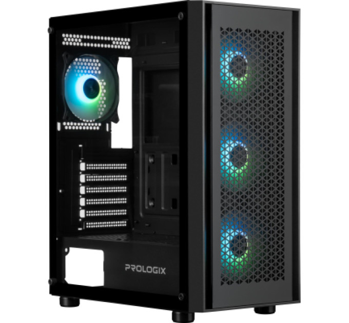 Prologix Корпус для ПК Prologix Glower GM-07RBA Black