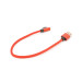 Voltronic Дата кабель USB 2.0 AM to USB-C 0.25m QC3.0 PD 90° corner braided red Voltronic (YT-USB-TypeC-2.0m/R)