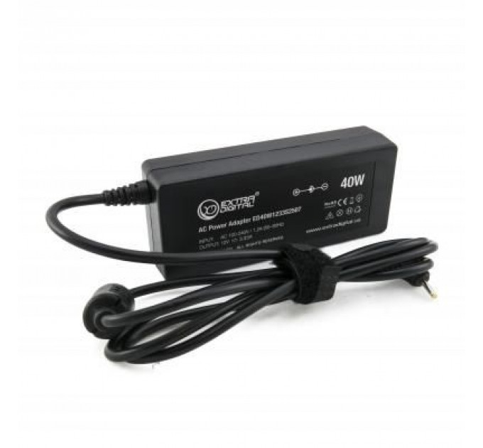 Блок живлення до ноутбуку Extradigital Samsung 12V, 3.33A, 40W (2.5x0.7) (PSS3843)