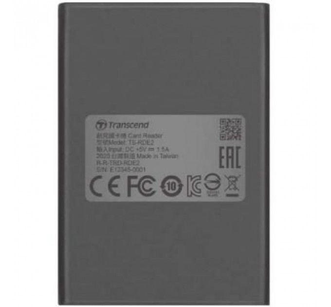 Зчитувач флеш-карт Transcend USB 3.2 Gen 2x2 Type-C CFexpress (TS-RDE2)