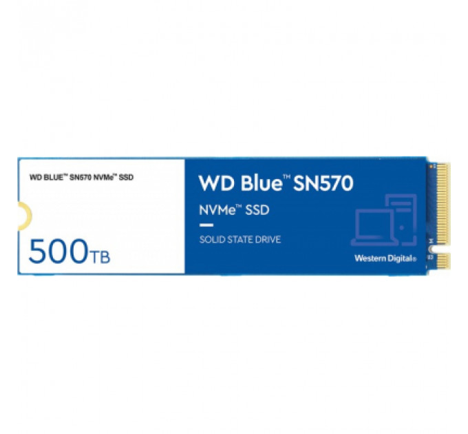 Накопичувач SSD M.2 2280 500GB SN570 WD (WDS500G3B0C)