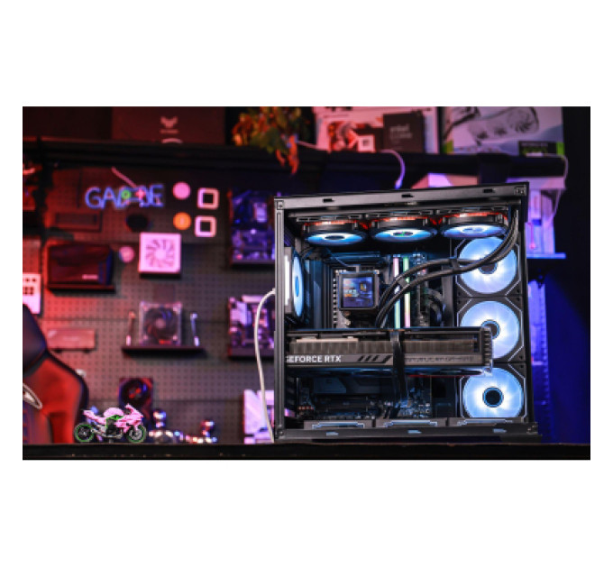 DARKFLASH Корпус для ПК DARKFLASH C280 BLACK