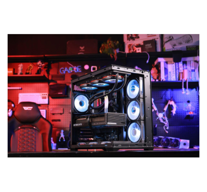 DARKFLASH Корпус для ПК DARKFLASH C280 BLACK