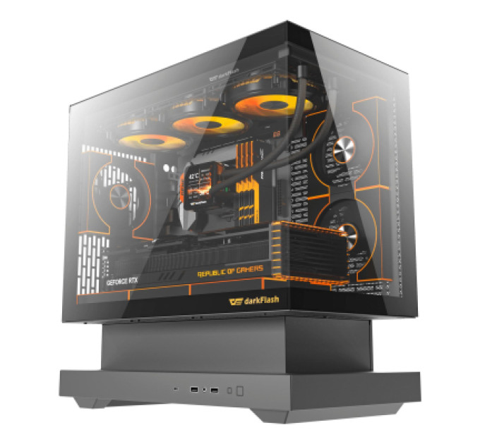 DARKFLASH Корпус для ПК DARKFLASH F1 BLACK