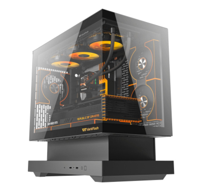 DARKFLASH Корпус для ПК DARKFLASH F1 BLACK