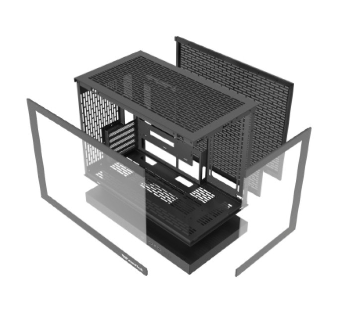 DARKFLASH Корпус для ПК DARKFLASH F1 BLACK