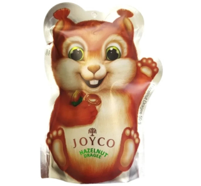 JOYCO Цукерка JOYCO з лісовим горіхом Білка 50 г (4850022430196)
