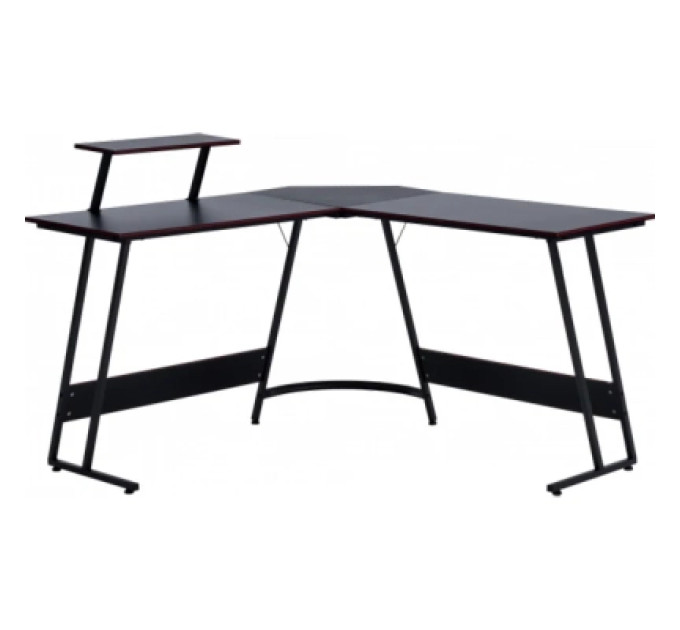 GT Racer Комп'ютерний стіл GT Racer T-1741 Black (T-1741 (130x130x45x73) Black)