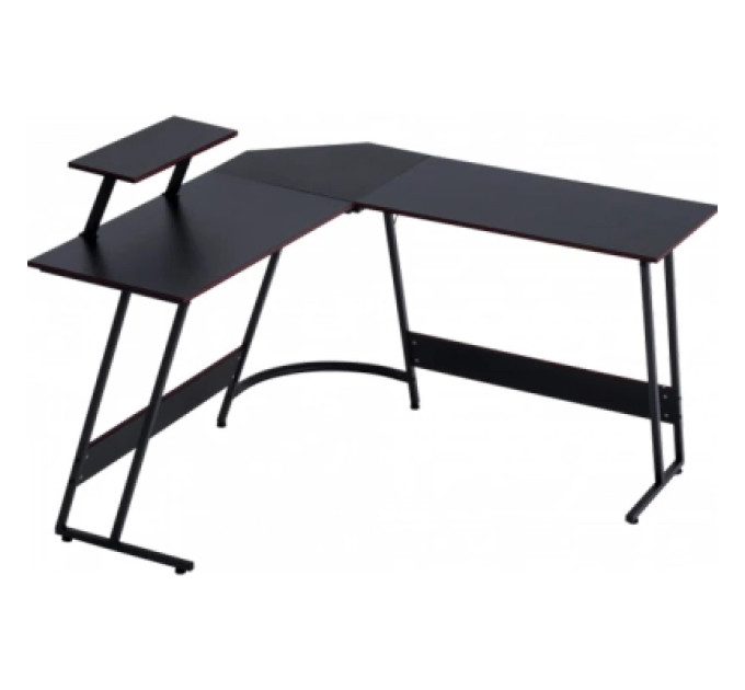 GT Racer Комп'ютерний стіл GT Racer T-1741 Black (T-1741 (130x130x45x73) Black)