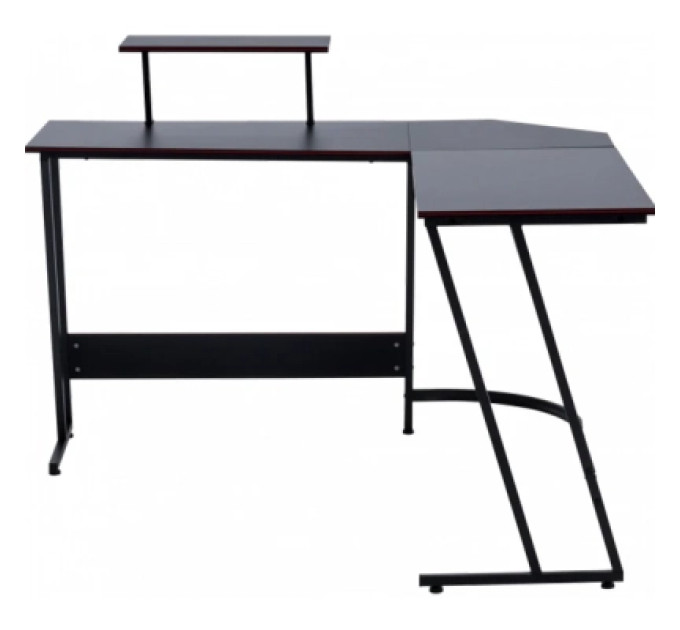 GT Racer Комп'ютерний стіл GT Racer T-1741 Black (T-1741 (130x130x45x73) Black)