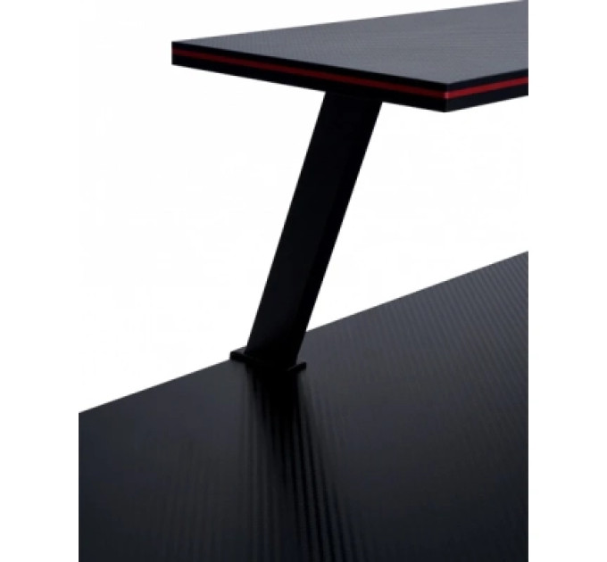 GT Racer Комп'ютерний стіл GT Racer T-1741 Black (T-1741 (130x130x45x73) Black)