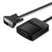 Vention Перехідник VGA 15F to HDMI M 1080P 60Hz 3,5mm Audio 0.15m Vention (ACNBB)