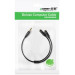 Ugreen Кабель мультимедійний 3.5mm M to 2x3.5mm F 0.2m AV141 black Ugreen (30619)