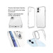 Dengos Чохол до мобільного телефона Dengos Case + Cross-body Strap Motorola G06/G06 Power Clear+Grey (DG-KM-CCRB-29)