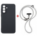 Dengos Чохол до мобільного телефона Dengos Case + Cross-body Strap Samsung Galaxy A57 Black+Grey (DG-KM-CCRB-09)